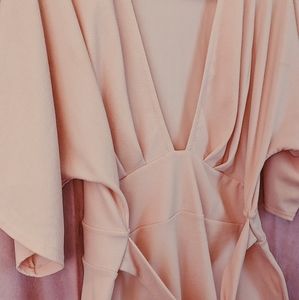 Split Sleeve Midi-dress